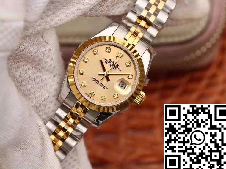 Lady Gold Dial 18K 28mm Datejust Rolex 0929